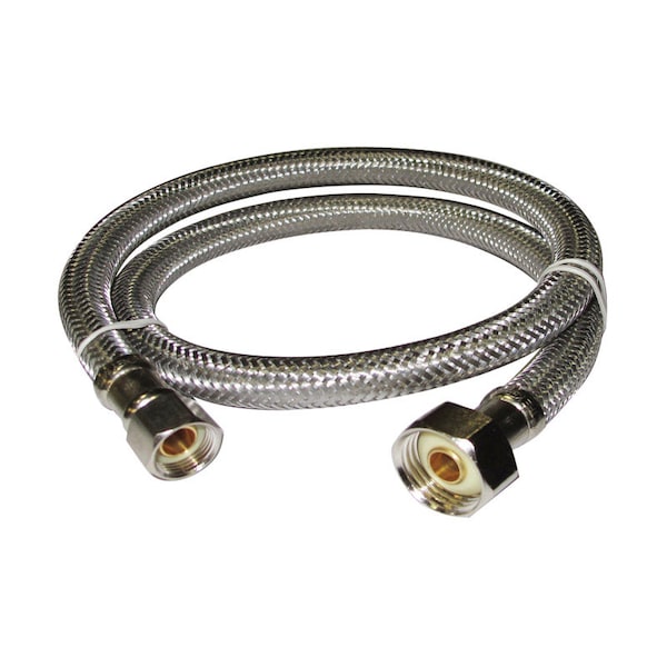 Plumb Pak Plumb Pak 3/8 in. Compression in. X 1/2 in. D IP 48 in. Stainless Steel Faucet Supply Line PP27148 - main